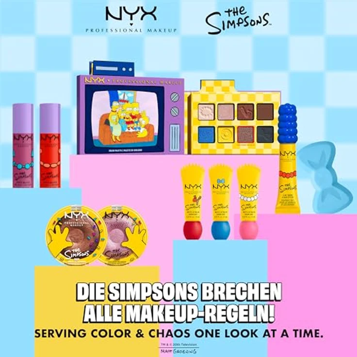 NYX Professional Makeup The Simpsons Smushy, Lippenbalsam mit Matt-Effekt, pflegend, 8 ml – Bild 6