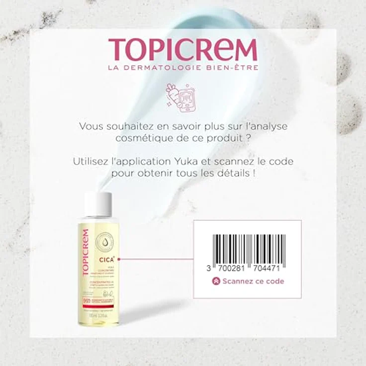 Topicrem CICA-Öl für Narben und Dehnungsstreifen, 100 ml, natürliche Inhaltsstoffe, für Schwangerschaft und Stillzeit – Bild 5