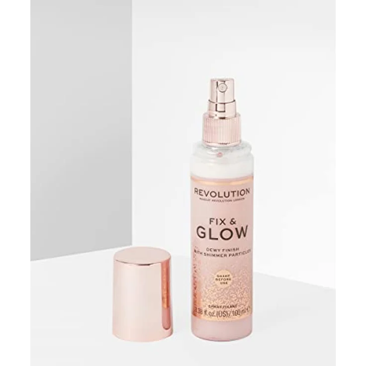 Makeup Revolution London Fix & Glow Dewy Finish Spray für Fixierung und strahlendes Make-up 100 ml – Bild 3