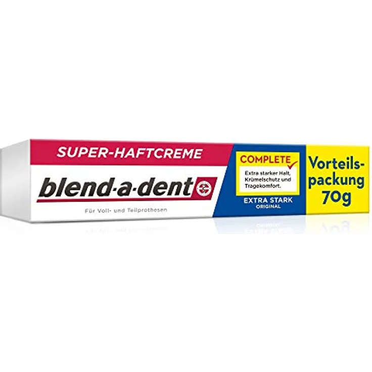 Blend-a-dent Complete Original Super-Haftcreme 3er Pack 3 x 70 g Haftcreme – Bild 3