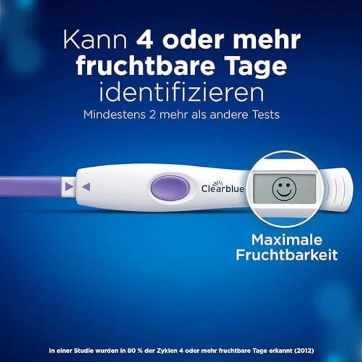 Clearblue Ovulationstest fortschrittlich & digital 10 Stück, schnell, unkompliziert und zuverlässig - Preisvergleich – Bild 3