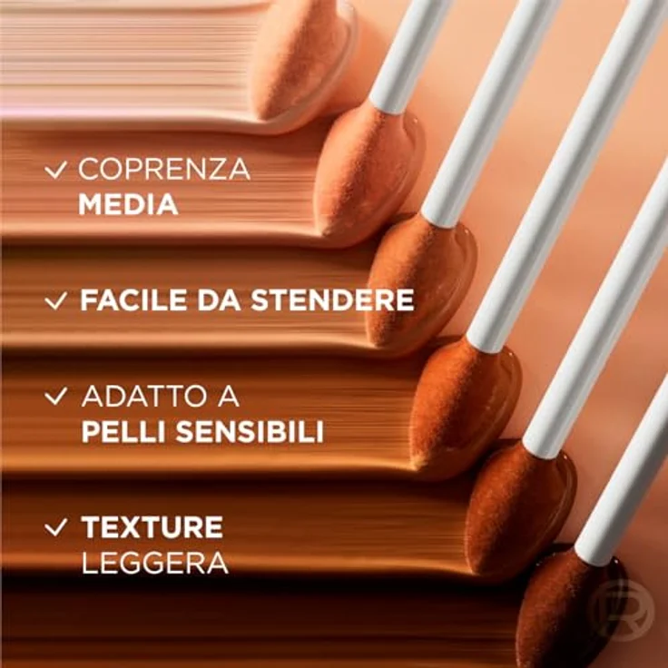 L'Oréal Paris Accord Parfait Radiant Serum Concealer, mittlere Abdeckung, Farbton 9N, 2 Flaschen à 11 ml – Bild 5