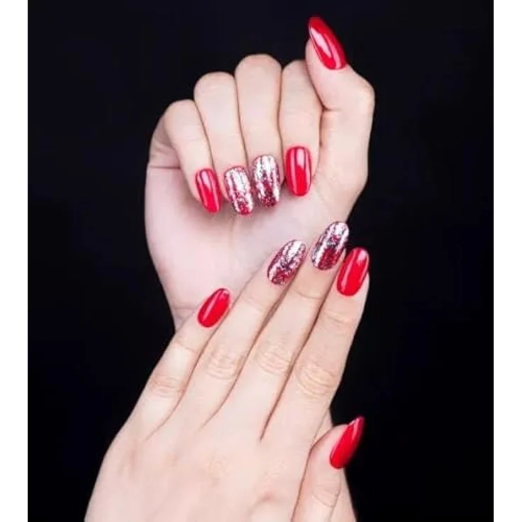 NEONAIL Lady in Red UV Nagellack, 7,2 ml, starke Deckkraft, schützend und vegan – Bild 6