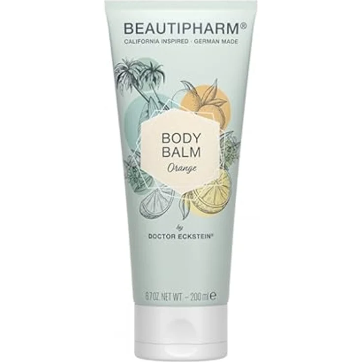 Doctor Eckstein BEAUTIPHARM Body Balm Orange, 200 ml Körperlotion mit fruchtigem Duft und intensiver Feuchtigkeitspflege, Unisex – Bild 2