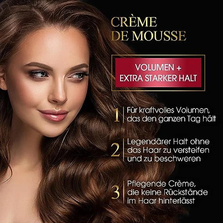 L'Oreal Paris Elnett L'Oreal Paris Elnett Creme de Mousse Volumen Haarfestiger 200 ml – Bild 2