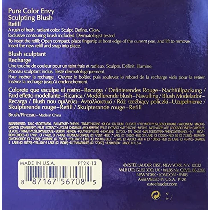 Estée Lauder, Pure Color Envy Sculpting Blush Refill Nr.140 Alluring Rose, 7 g. – Bild 3