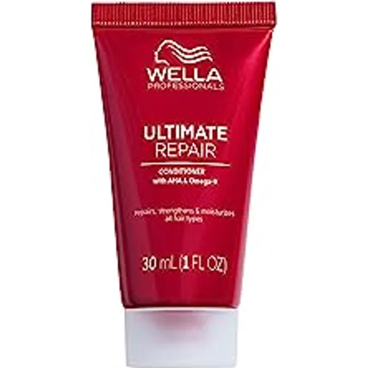 Wella Professionals Ultimate Repair tiefenwirksamer Conditioner – reparierende Haarspülung mit AHA und Omega 9 – feuchtigkeitsspendende Spülung für strapaziertes Haar – 30 ml