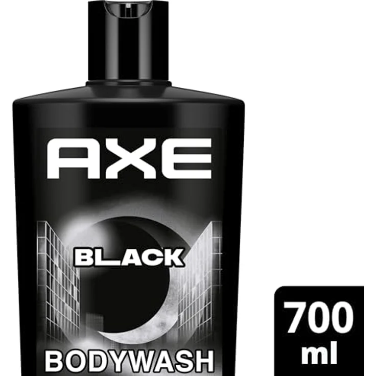 Axe 3-in-1 Duschgel & Shampoo Black, 700 ml, dermatologisch getestet mit 12h langanhaltender Frische und Duft, für Körper, Gesicht und Haar – Bild 2