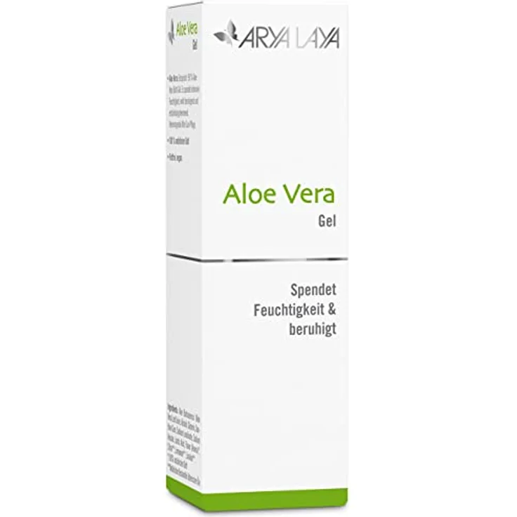 ARYA LAYA Aloe Vera Gel, 50 ml: kühlend, beruhigend & entzündungshemmend, vegan - maximale Feuchtigkeit für alle Hautbilder, After Sun Pflege – Bild 5