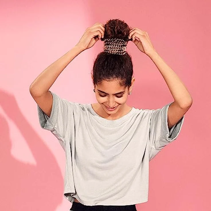 invisibobble Original Haargummis Bronze Me Pretty I 3x Spirale Haargummis bronze für Mädchen und Damen I starker Halt und haarschonend I das Original, designed im Herzen Münchens – Bild 3