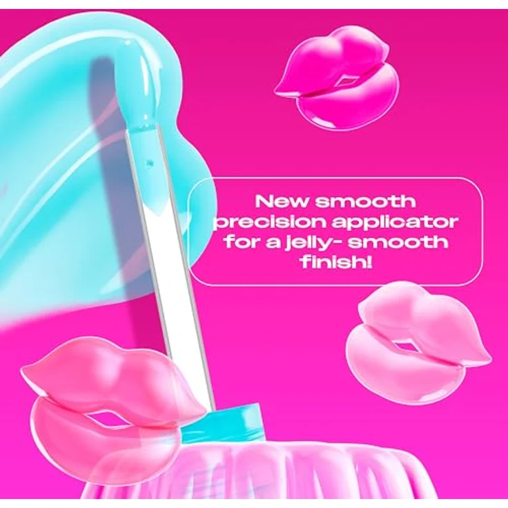 NYX Professional Makeup Jelly Job, leuchtender Lippenglanz mit vergrößerndem Effekt, Farbton Jelly Frost, 7.5 ml – Bild 4