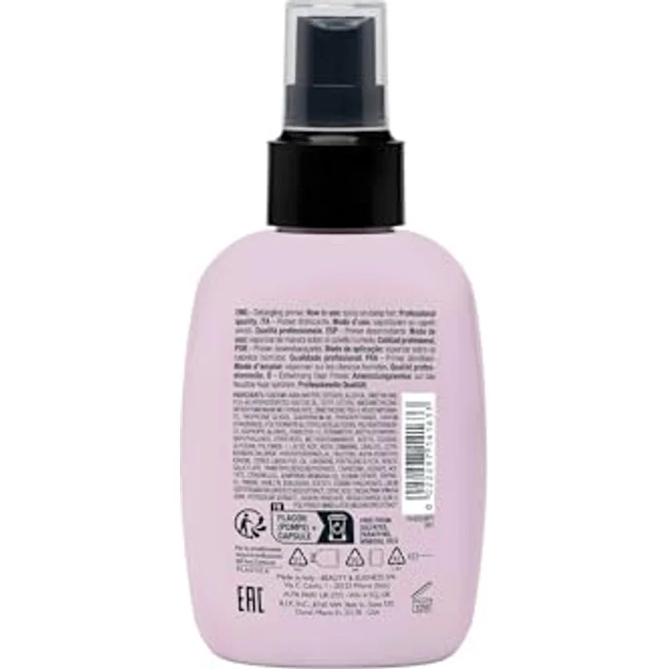 Alfaparf Milano Semi Di Lino Style&Care Detangling Primer 125ml - entwirrender Primer, vegane Formel, blumiger und fruchtiger Duft – Bild 2
