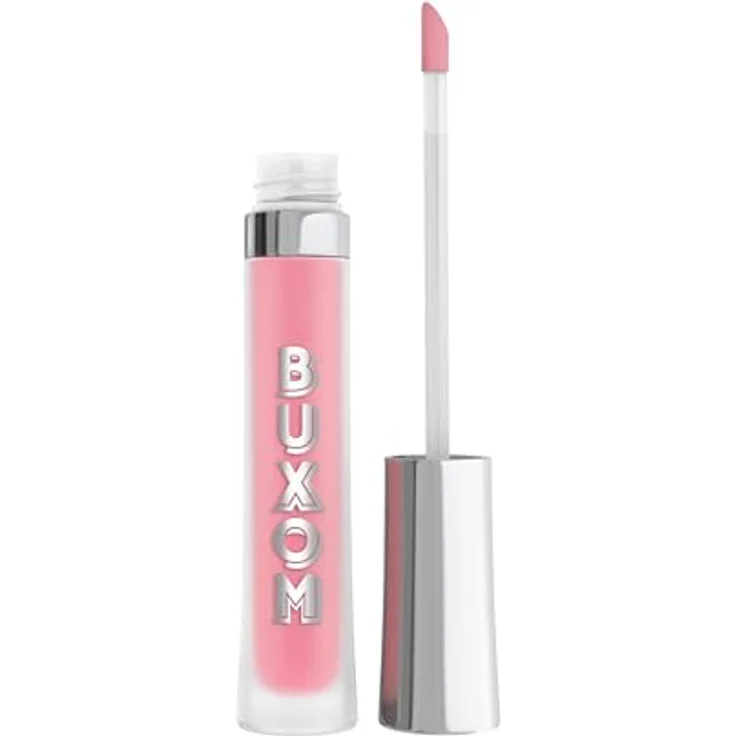 BUXOM Full-On Plumping Lip Cream Lipgloss 4,2 ml mit intensiv glänzender Farbe und prickelndem Finish, Farbe: PINK LADY – Bild 1