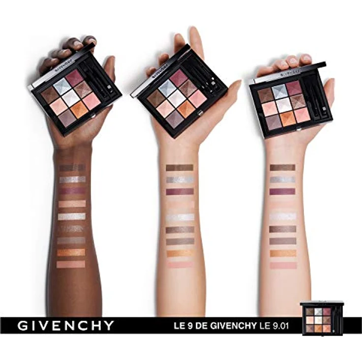 Givenchy Le 9 De Multi Finish Eyeshadows Palette Nr.01 (8 g), Lidschatten Palette – Bild 4