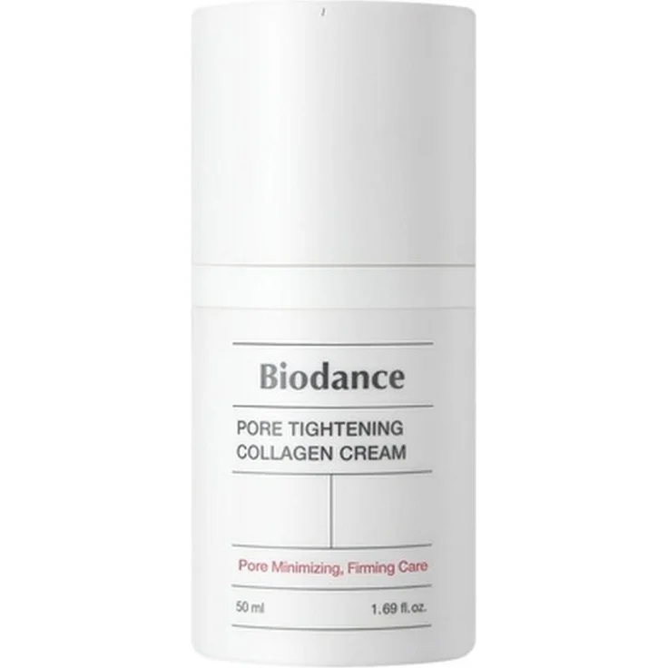 Biodance Pore Tightening Collagen Cream, Gesichtscreme zur Porenverfeinerung und Verbesserung der Hautelastizität, 50ml