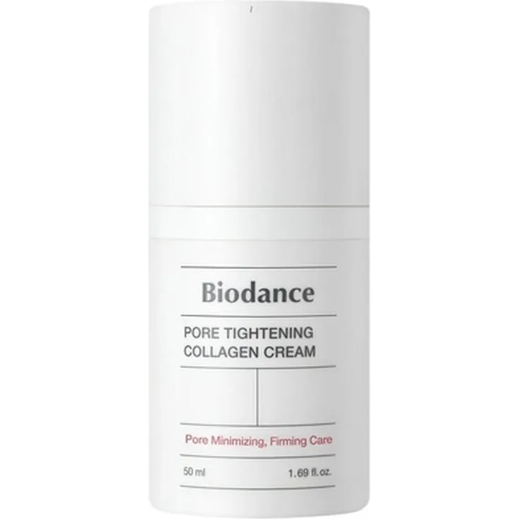 Biodance Pore Tightening Collagen Cream, Gesichtscreme zur Porenverfeinerung und Verbesserung der Hautelastizität, 50ml