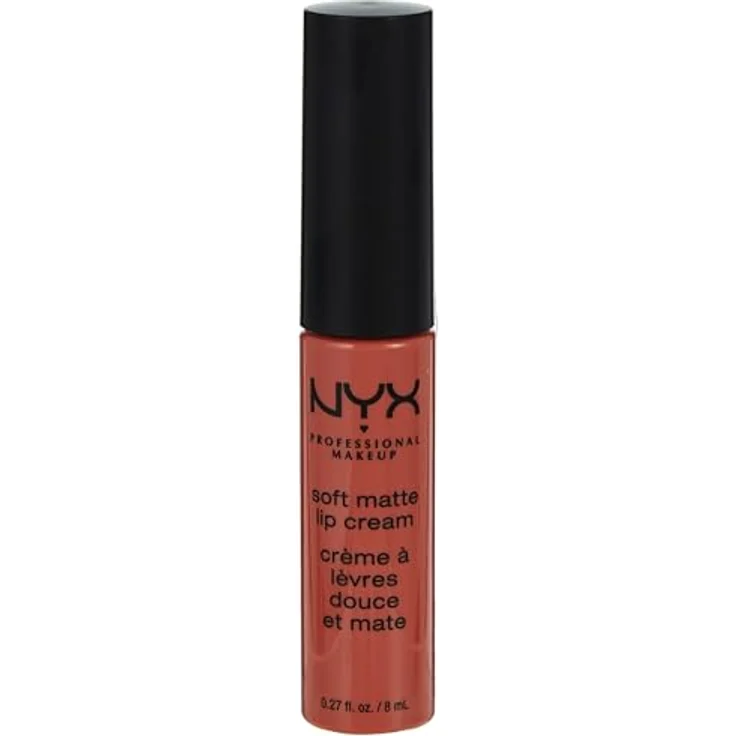 Nyx Professional Makeup Soft Matte Lip Cream, Cremiges Und Mattes Finish, Hochpigmentiert, Langanhaltend, Vegane Formel, Farbton: Cannes 8 ml – Bild 2