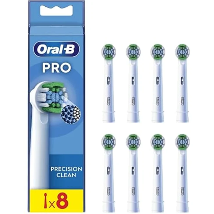 Oral-B Zahnbürstenkopf EB20RX PrecisionClean (8 x) - Präzise Reinigung für ein strahlendes Lächeln – Bild 2