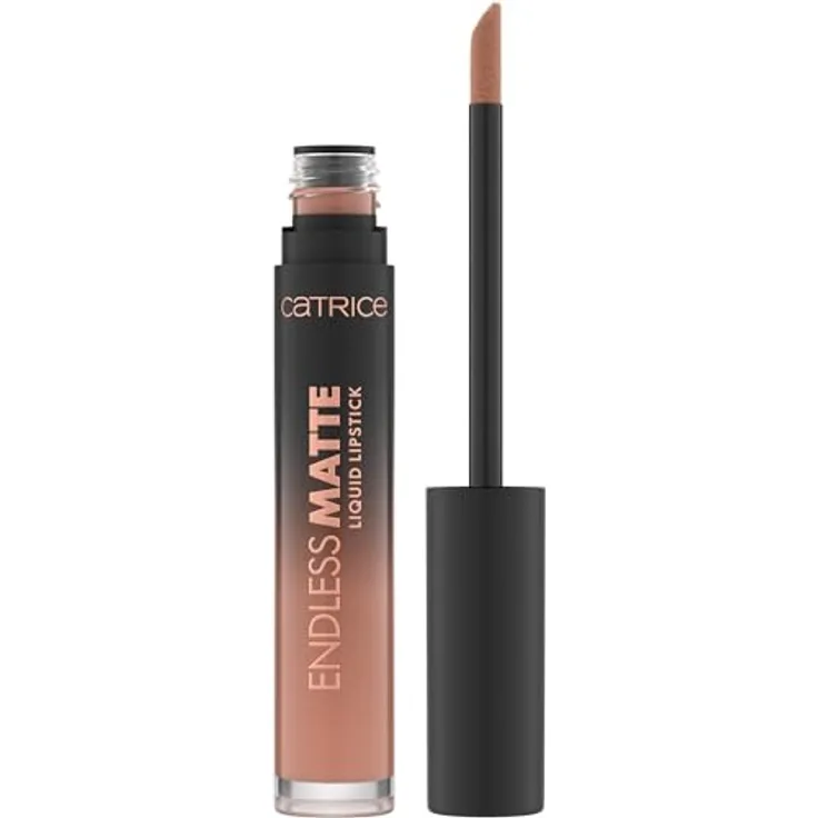 Catrice Endless Matte Liquid Lipstick 010 Get Undressed, flüssiger Lippenstift mit hoher Farbintensität, 4,5 ml, rosiges Beige