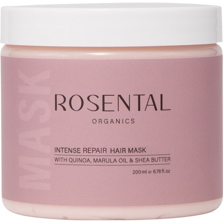 Rosental Organics Repair Hair Mask, 200 ml Haarkur mit Keratin, für geschmeidiges Haar und Reparatur von Haarspliss