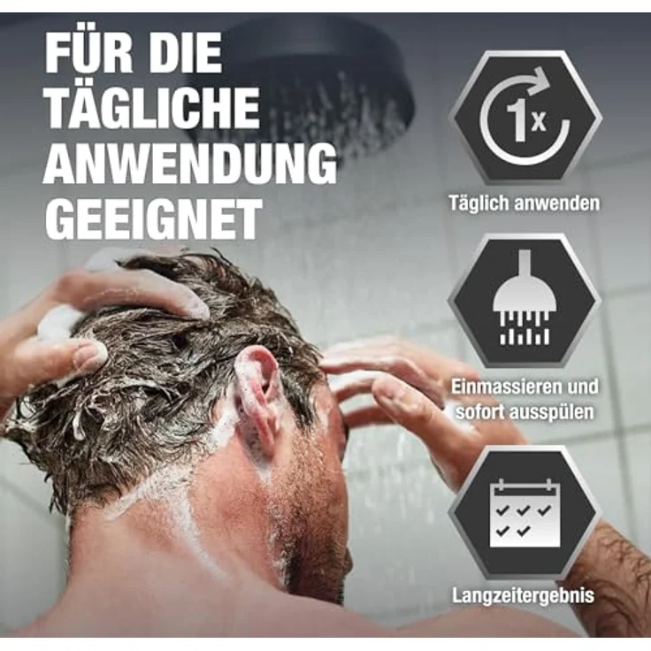 Alpecin Schuppen-Killer Shampoo, 2 x 250 ml, Anti-Dandruff-Shampoo für Männer, effektiv gegen Schuppen und Haarausfall, sanft zur Kopfhaut – Bild 5