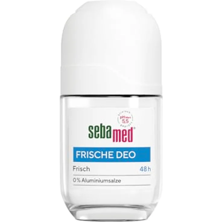 Sebamed Deo Roll-On Frische 50 ml, 48 Stunden Wirkung, ohne Aluminiumsalze, mit Bisabolol, pH-Wert 5,5 – Bild 1