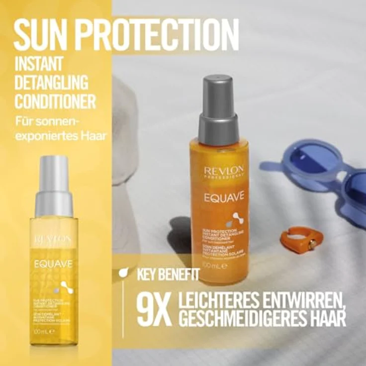 Revlon Professional Equave Sun Protection professioneller, entwirrender Zwei-Phasen Conditioner für sonnenexponiertes Haar, 100ml – Bild 3