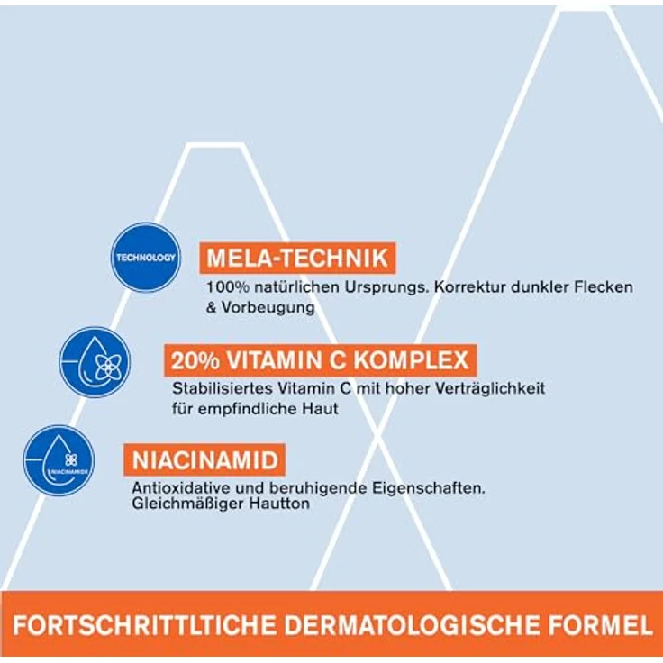 Uriage Dépiderm Anti-Dark Spot Serum Brightening Booster 30ml - Konzentriertes 20% Vitamin C Complex & Niacinamid - Reduktion von Dunklen Flecken in 28 Tagen! 94% Natürlichen - Empfindliche Haut – Bild 4