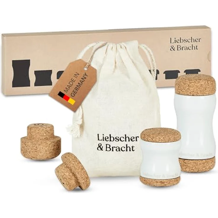 Liebscher & Bracht Kieferretter – gegen Zähneknirschen & CMD, 18 Dehnstufen, inkl. Halter, Korken-Set – Bild 1