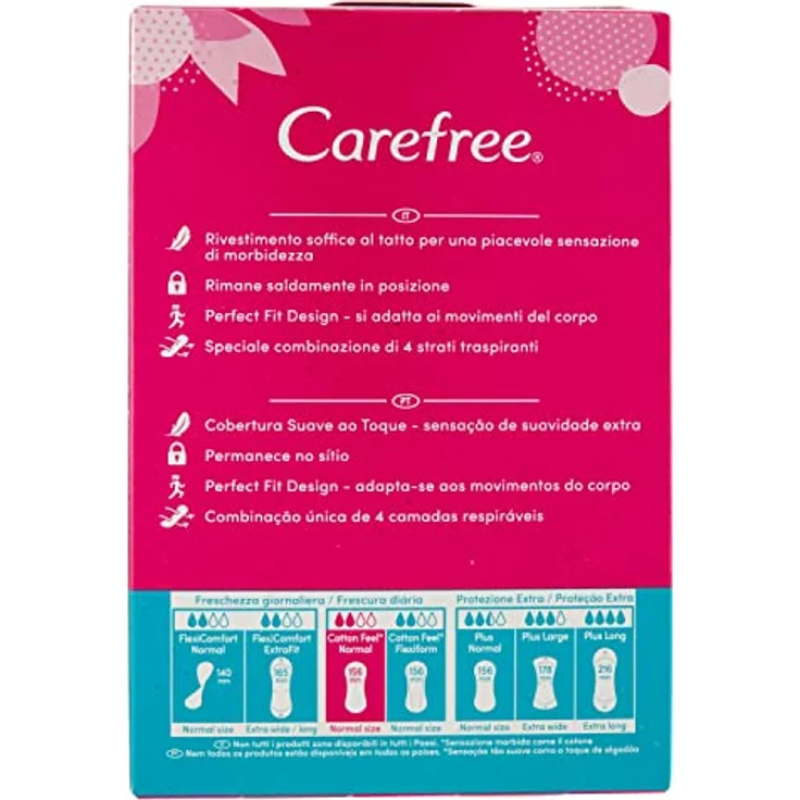 Carefree PZ. 44, Damenbinden atmungsaktiv, 14 Stück – Bild 3