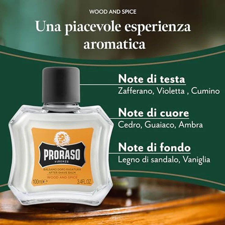 Proraso After Shave Balm Wood & Spice 100 ml – Bild 2