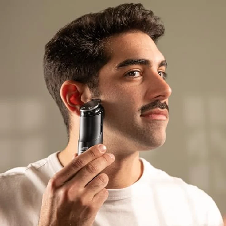 Cecotec Barbero Precisioncare, Multigrooming Trimmer mit 5 Längenschritten, kabellos, nass- und trockenanwendbar, Schwarz – Bild 6