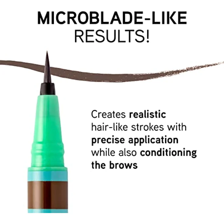 Physicians Formula Butter Palm Feathered Micro Brow Pen, Augenbrauenfarbe mit Keratin und Buttersorten, 0,5 ml – Bild 2