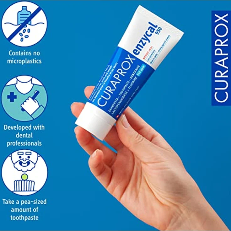 Curaprox Zahnpasta enzycal, 75 ml – Bild 4