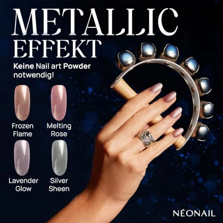 NEONAIL Color Nagellack Icy Allure, 7,2 ml - Hochglänzender, langanhaltender Nagellack für perfekt gepflegte Nägel – Bild 5