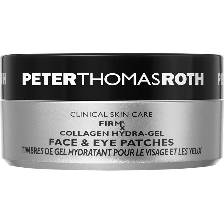 Peter Thomas Roth FIRMx Collagen Hydra-Gel Face & Eye Patches, 90 ml - Revitalisierende Gesichtsmaske mit Kollagen zur Reduzierung feiner Linien und Fältchen