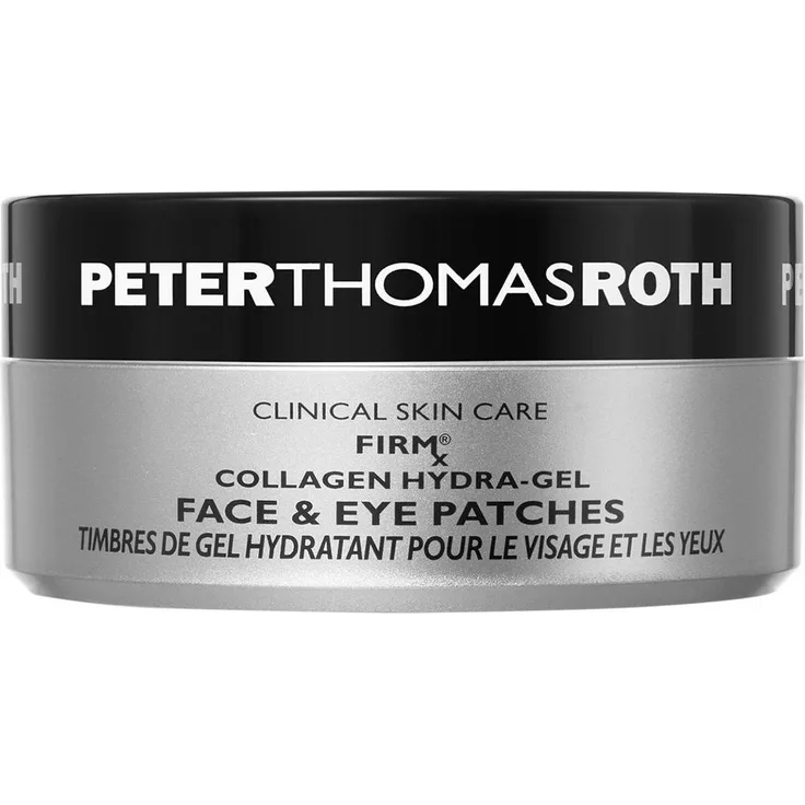 Peter Thomas Roth FIRMx Collagen Hydra-Gel Face & Eye Patches, 90 ml - Revitalisierende Gesichtsmaske mit Kollagen zur Reduzierung feiner Linien und Fältchen