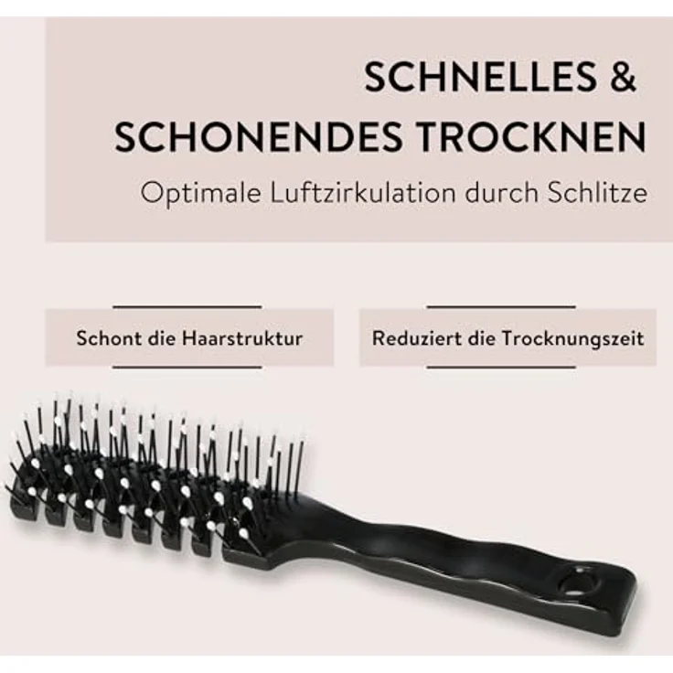 Parsa Beauty Luftschlitzbürste Föhnbürste Mit Kunststoffpins – Bild 5