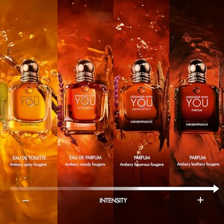 Emporio Armani Stronger With You Eau de Toilette (EdT) Herrenduft 100 ml Duftfamilie: aromatisch, Fougere – Bild 5