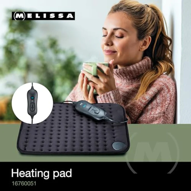 Melissa 16760051 Heizkissen mit 3 Heizstufen, Autoschaltung und waschbar (30 x 40 cm) – Bild 3