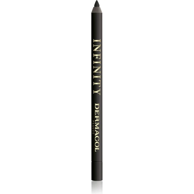 Dermacol Infinity 20H Metallic Eyeliner wasserfest, Farbton 01, 1.32 g mit intensiver Farbe für präzise Linien
