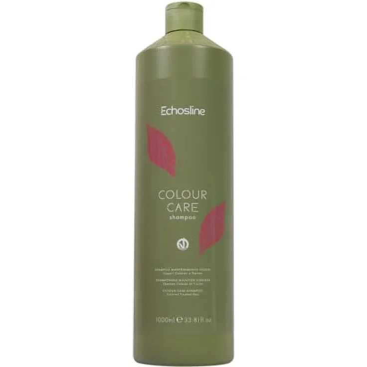 Echos line Colour Care Color Care Shampoo 1000 ml, Glanz und Geschmeidigkeit mit antioxidativer Wirkung, ohne SLS und SLES