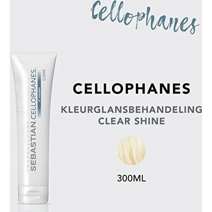 Sebastian COLOR Cellophanes Farbgloss Haartönung Damen, Semi-permanent gegen Gelbstich, 300 ml, Ice Blond – Bild 2