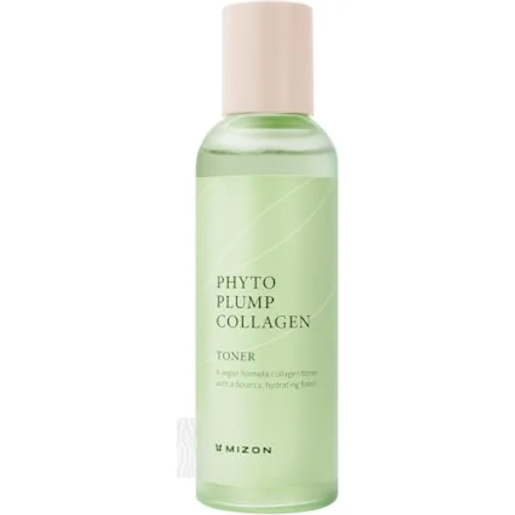 Mizon Phyto Plump Collagen Toner, Gesichtswasser für Damen mit feuchtigkeitsspendender Formel und Anti-Aging-Eigenschaften, 150 ml – Bild 1