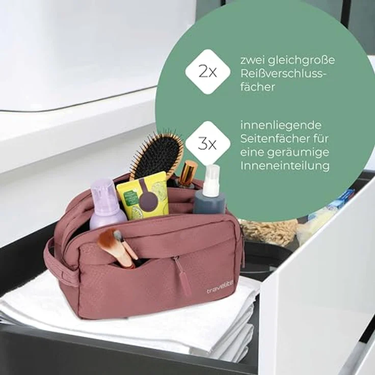 travelite Kick Off Kulturtasche 26 cm – Bild 6