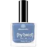 alessandro HYBRID Lack Baby Blue - Babyblau- In nur 3 Schritten - perfekte Nägel ohne LED -bis zu 10 Tagen halt! 8 ml