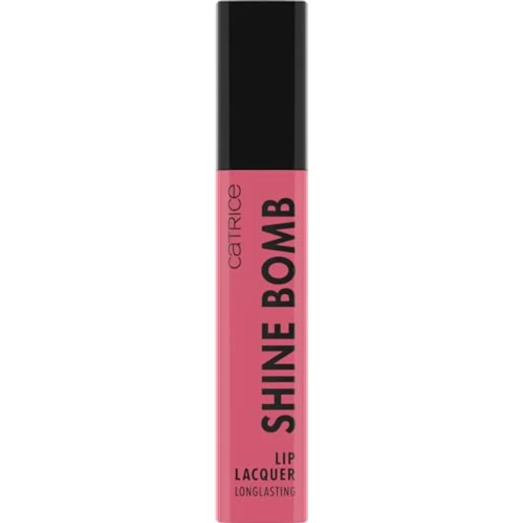 Catrice Shine Bomb, langanhaltender flüssiger Lippenstift, Farbton 080 Flirt Alert, 3 ml, feuchtigkeitsspendend mit Glanzeffekt – Bild 2
