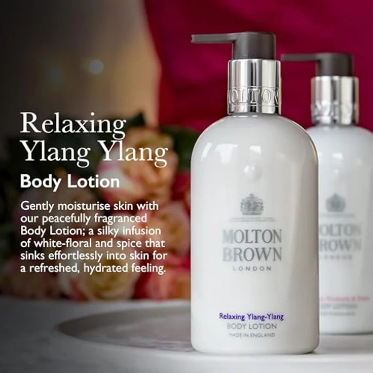 Molton Brown Milch Bath & Body Relaxing Ylang-Ylang Body Lotion 300 ml – Bild 3