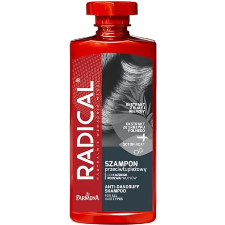 Farmona Radical Anti-Schuppen Shampoo, 400ml für alle Haartypen mit schuppenbekämpfender Formel