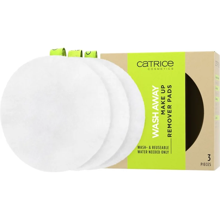 Catrice Wash Away Make Up Remover Pads Reinigungspads 3 Stk – Bild 1